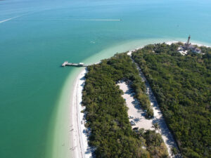 Aerial,View,Of,Sanibel,Island,In,Florida,,Usa