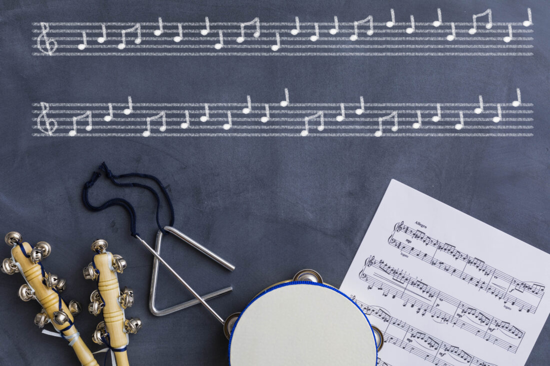 music notes band
