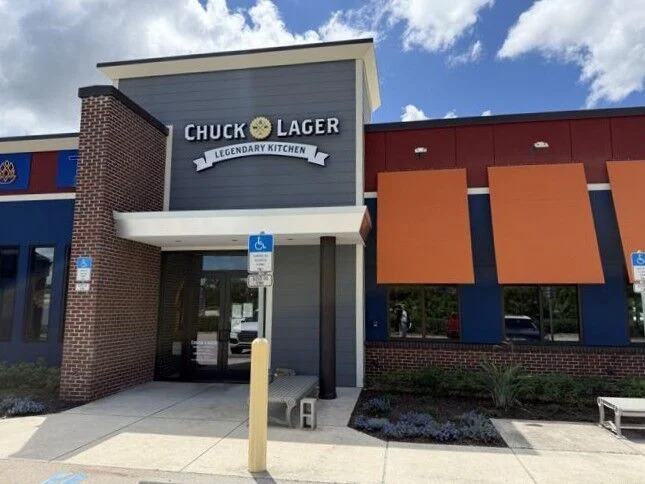 Interior of the new Chuck Lager Legendary Kitchen in South Fort Myers featuring globally inspired decor.