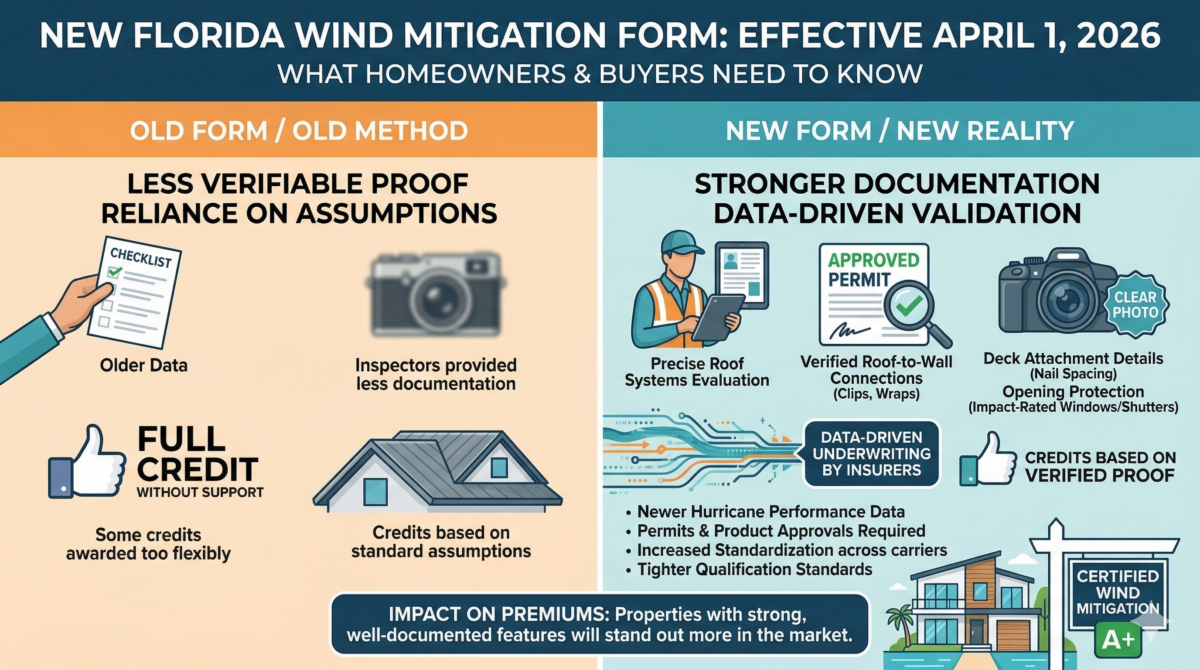 Florida Wind Mitigation Form 2026